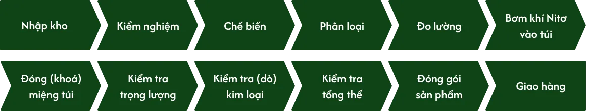 Máy Đóng Gói Dạng Túi Quay Process Step