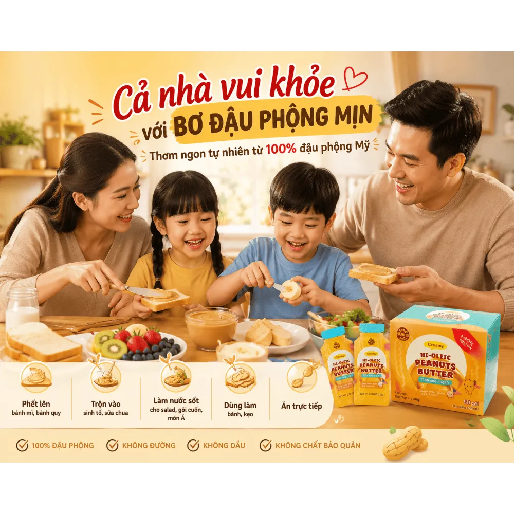 Bơ Đậu Phộng Mịn 4