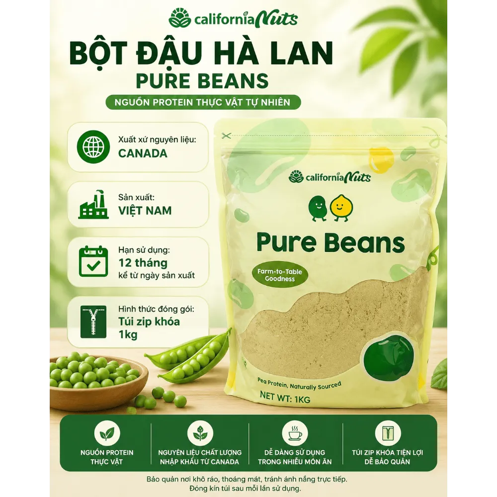 Bột Đậu Hà Lan Rang 2